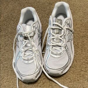 New balance 740 white and silver Athletic Sneakers